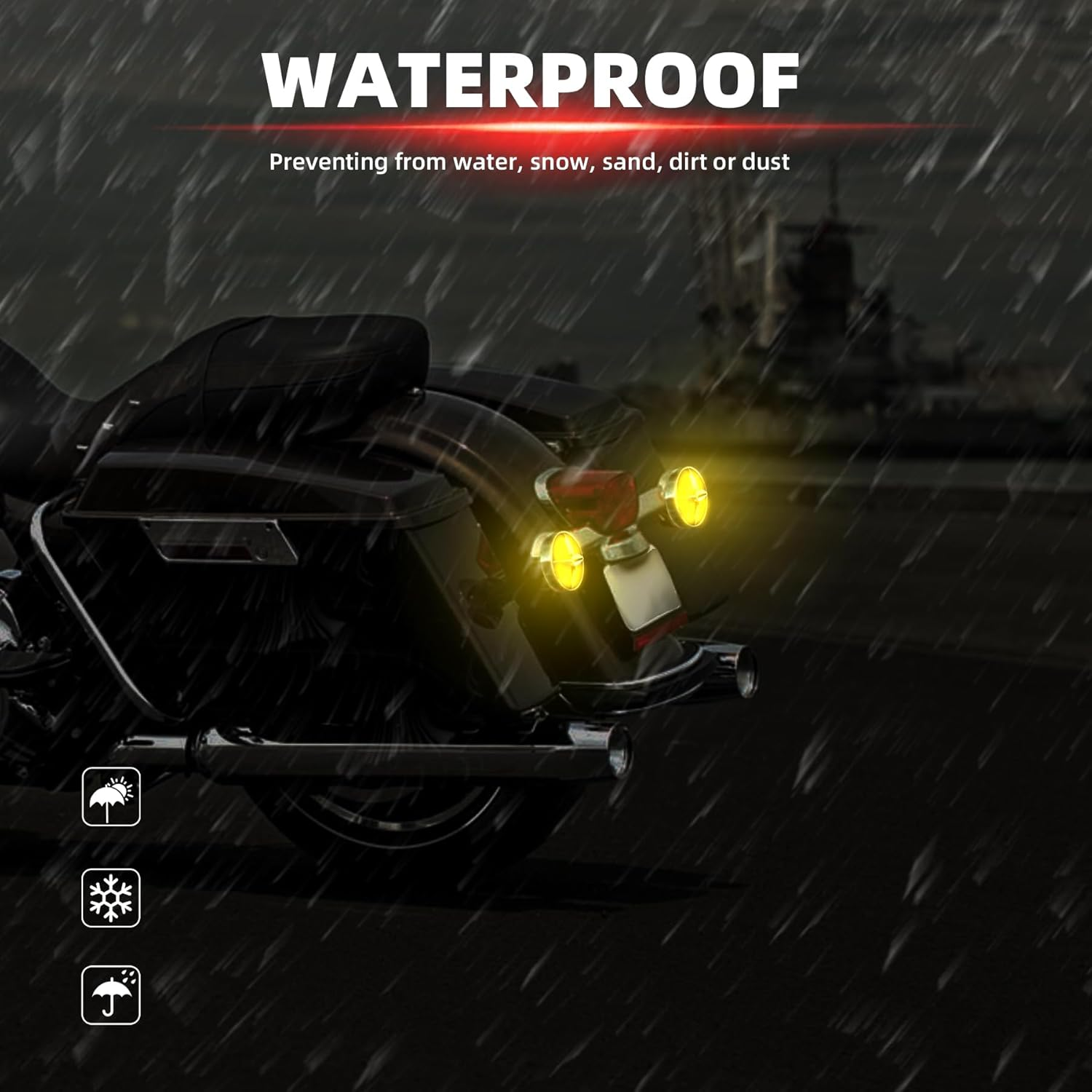 FATECIM 3 1/4" Turn Signal Light Covers Turbine Replacement Smoke Lenses Screw-In Style for Harley Touring Road Glide Road King Electra Glide Heritage Softail Fatboy Softail Springer Chrome Bezel