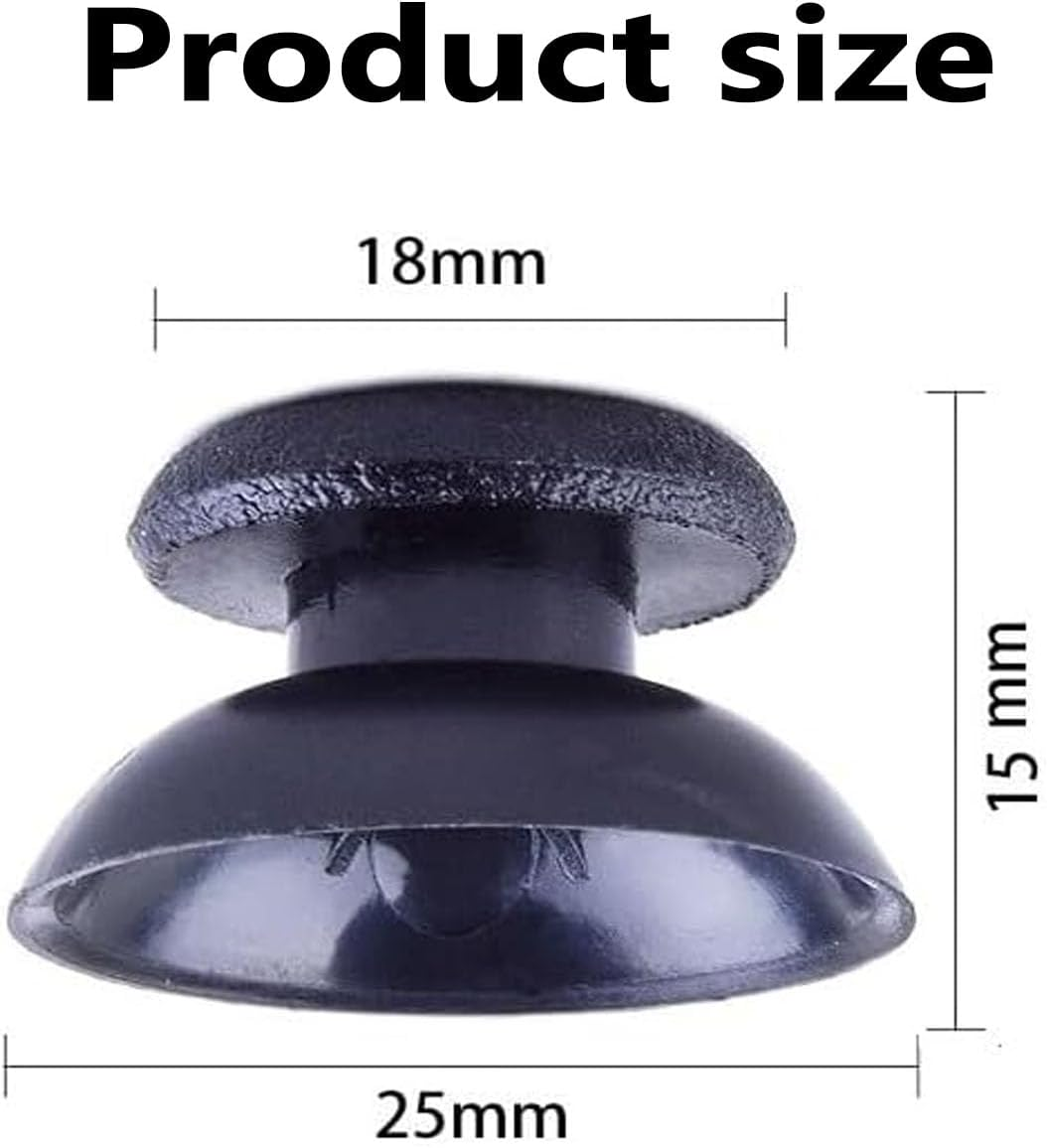 4 Pairs Controller Thumbsticks for PS5 Controller,Black Replacement Custom Analog Stick Joystick Compatible with PS5 (8Pcs)