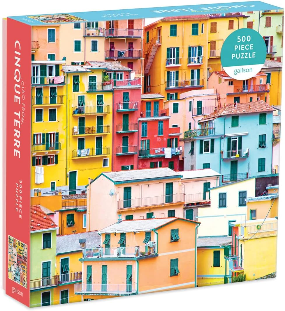 Ciao from Cinque Terre 500 Piece Puzzle