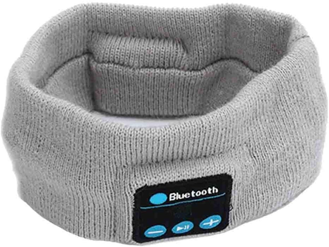 OZSTOCK Wireless Bluetooth Stereo Earphone Headphone Sports Sleep Headset Headband with Mic (Light Grey) image number 6