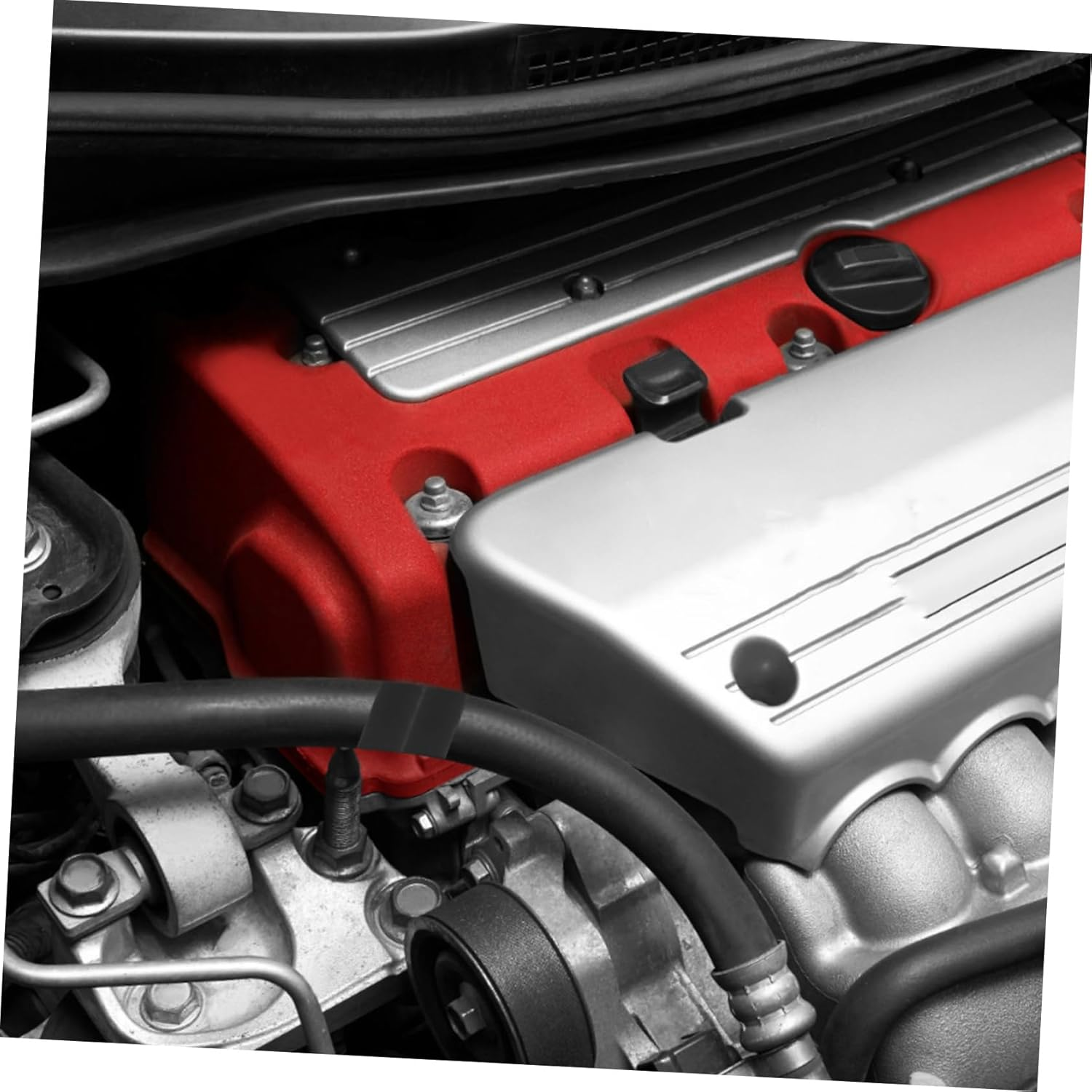 HOMSFOU 3Rolls Self-Adhesive Silicone Tape Heat Resistant Pipe Wire Repair Automotive Home Use image number 2