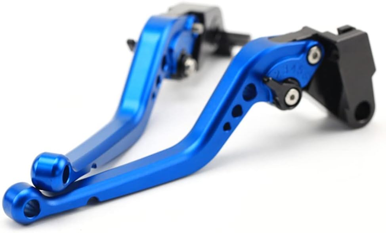 Brake Clutch Levers for SUZUKI GSF 650/1200/1250 Bandit GSX1250 F/SA DL1000 V-STROM Motorcycle Left Right Short/Long Handle Leavers 1 Pair (Silver,Long)