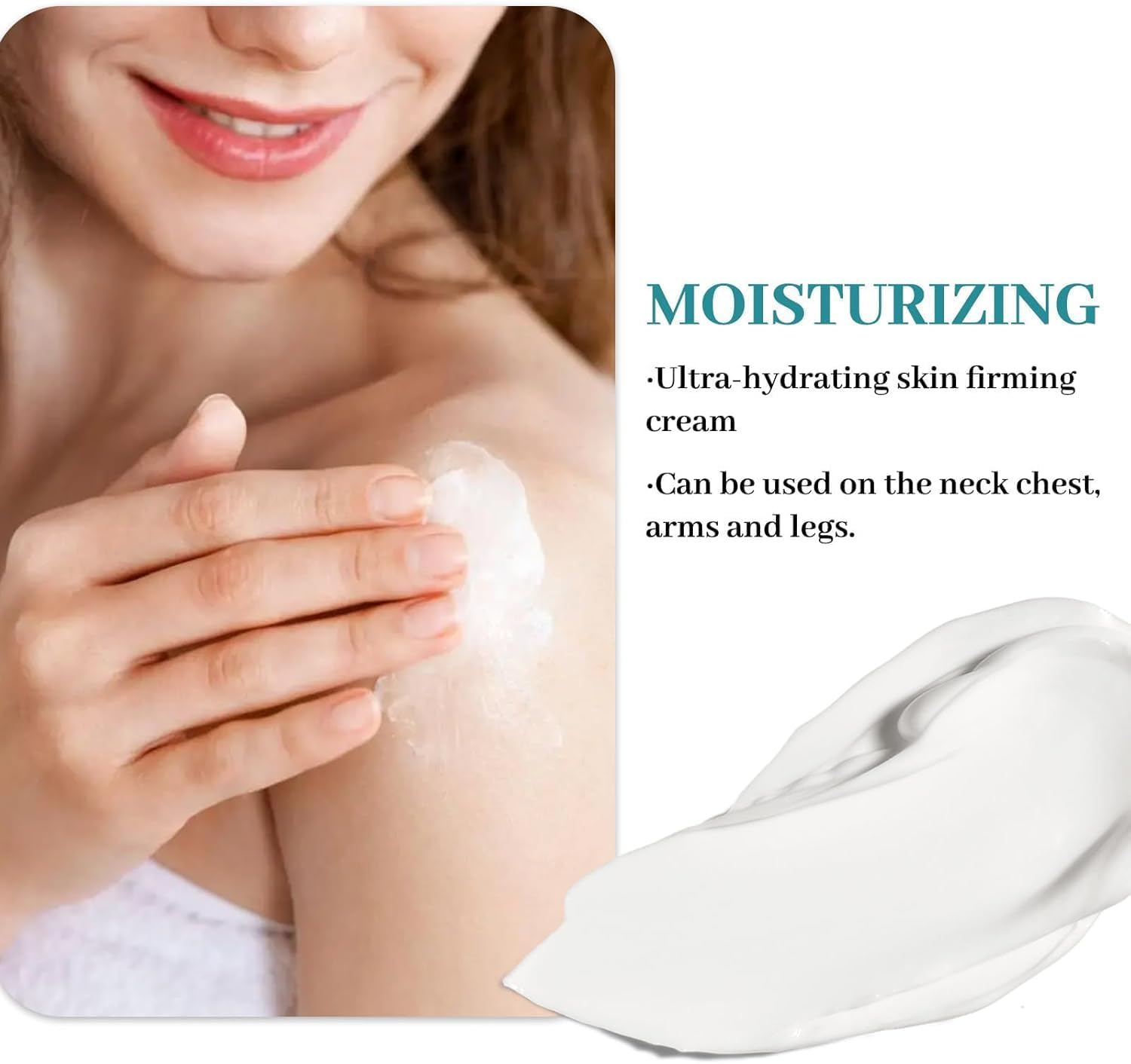 Crepe Be Gone Body Souffle,Ultra Hydrating Crepe Skin Firming Cream for Neck,Chest, Arms & Legs,3 Ounce,1Pcs image number 2