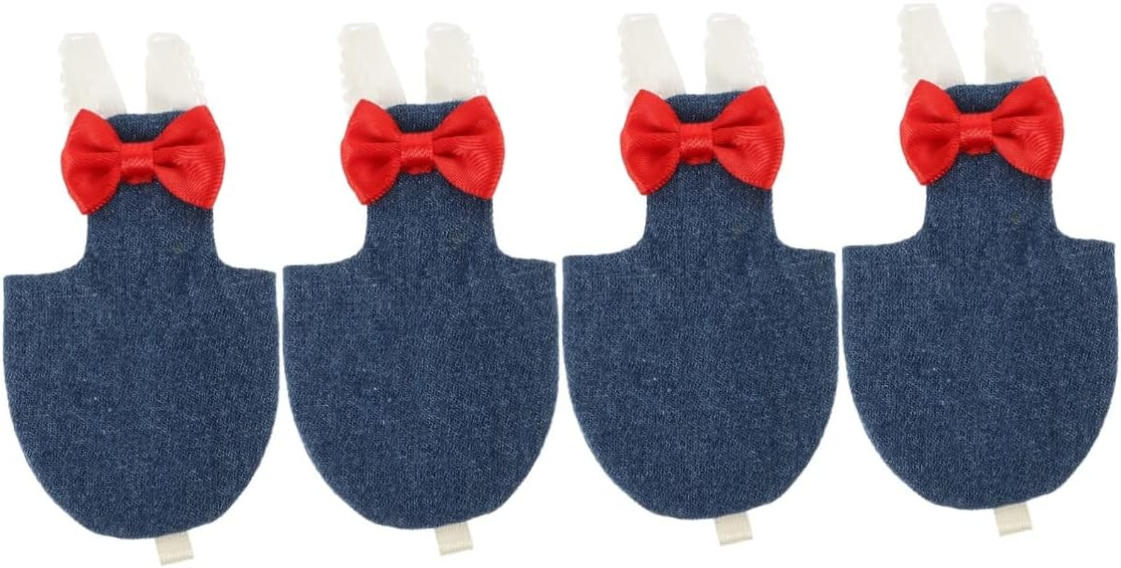 BESPORTBLE 4Pcs Bird Diaper for Parrot and Parakeets Reusable Flight Suit Clothes Protective Liner for Small Birds image number 2