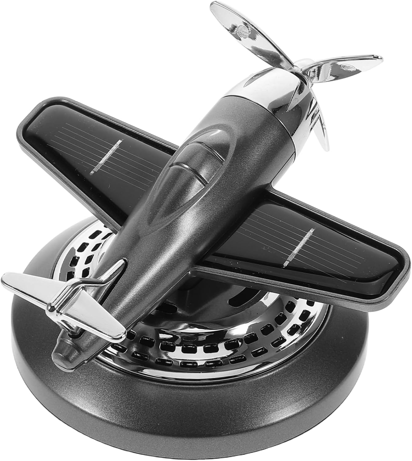 ULTECHNOVO Aircraft Car Perfume Solar Car Fragrance Diffuser Aromatherapy Aroma Diffuser image number 2