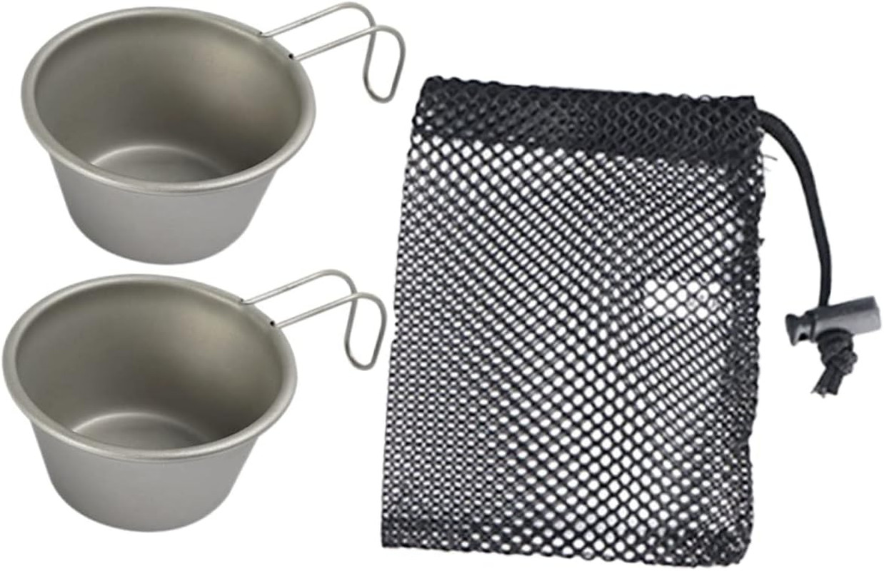 Zerodeko Portable Shot Glass Lightweight Camping Cup for Outdoor Barbecue Hiking and Picnics Stainless Steel Mini Wine Glass Portable and Practical for Scenario