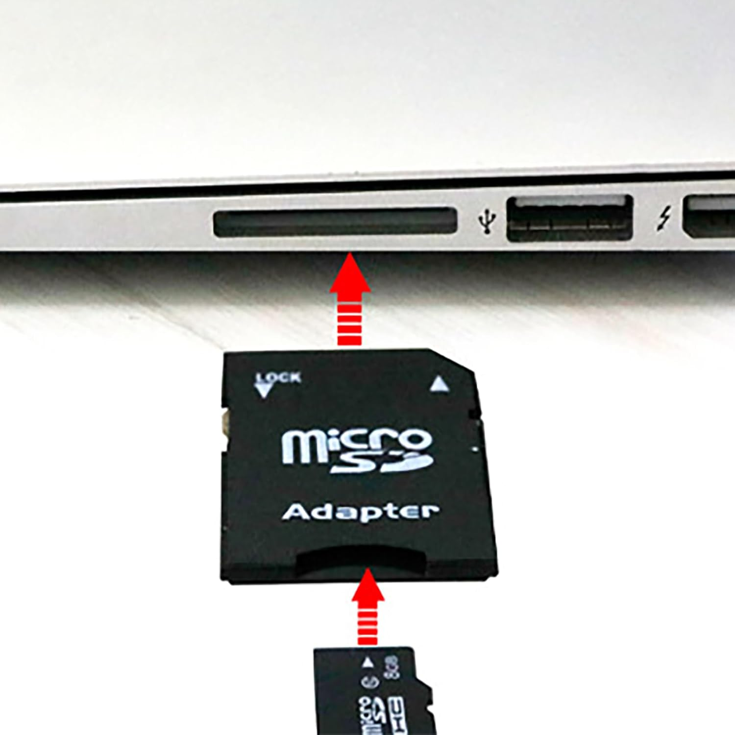 Tunghey 10Pack Micro SD Card to SD Card Adapter, TF Card Micro SDHC to SD SDHC Adapter Works with Memory Cards for Older Cameras, PDA, Med-Ical Devices image number 3