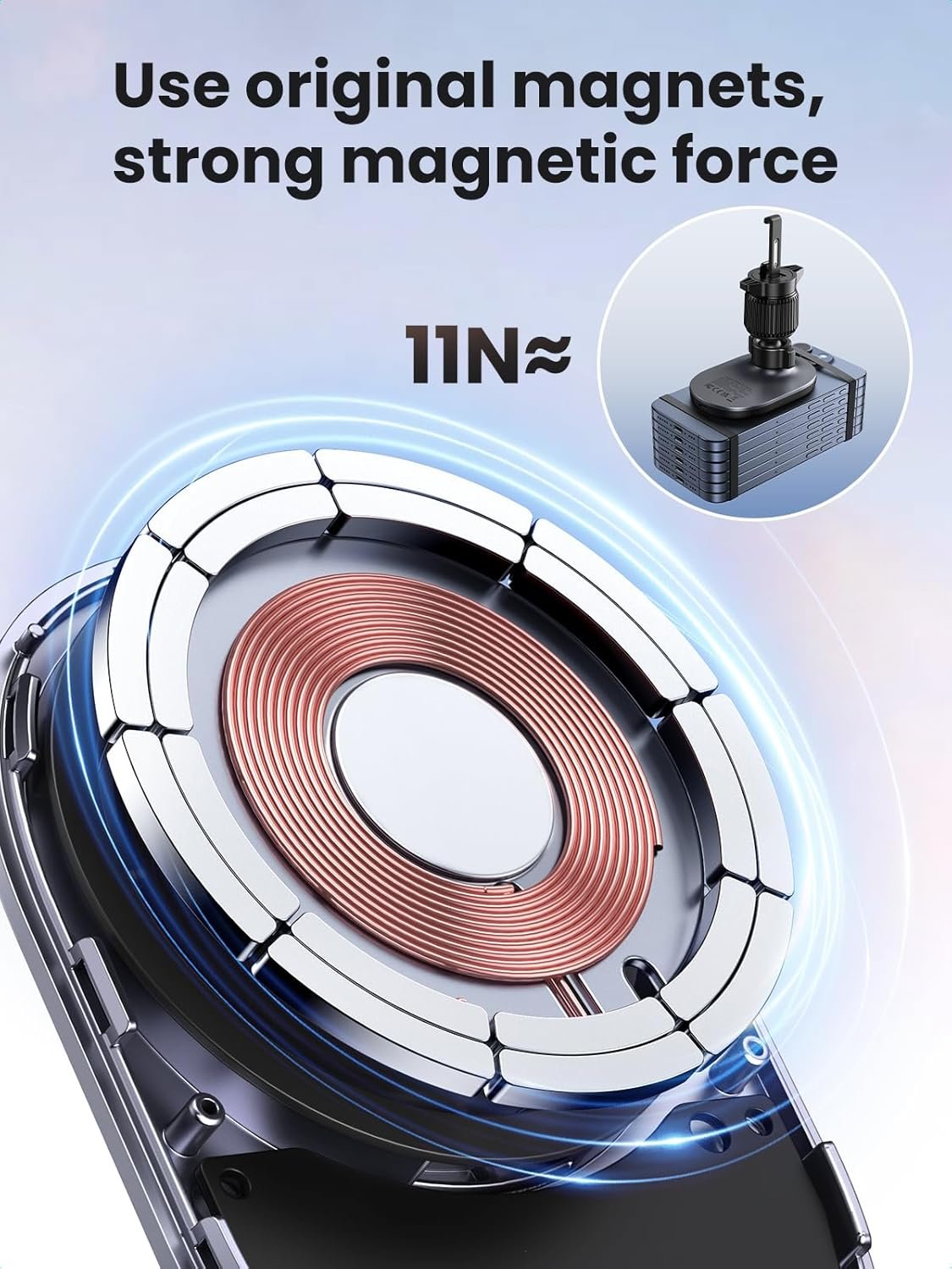 UGREEN Magsafe Car Mount Charger image number 3