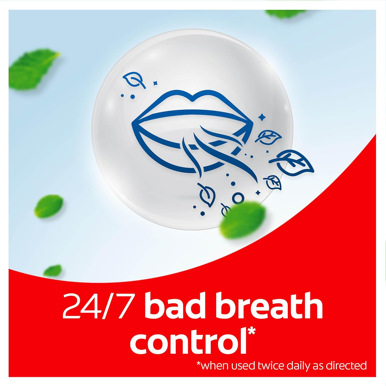 Colgate Plax Antibacterial Mouthwash 500Ml, Peppermint, Alcohol Free, Bad Breath Control image number 3