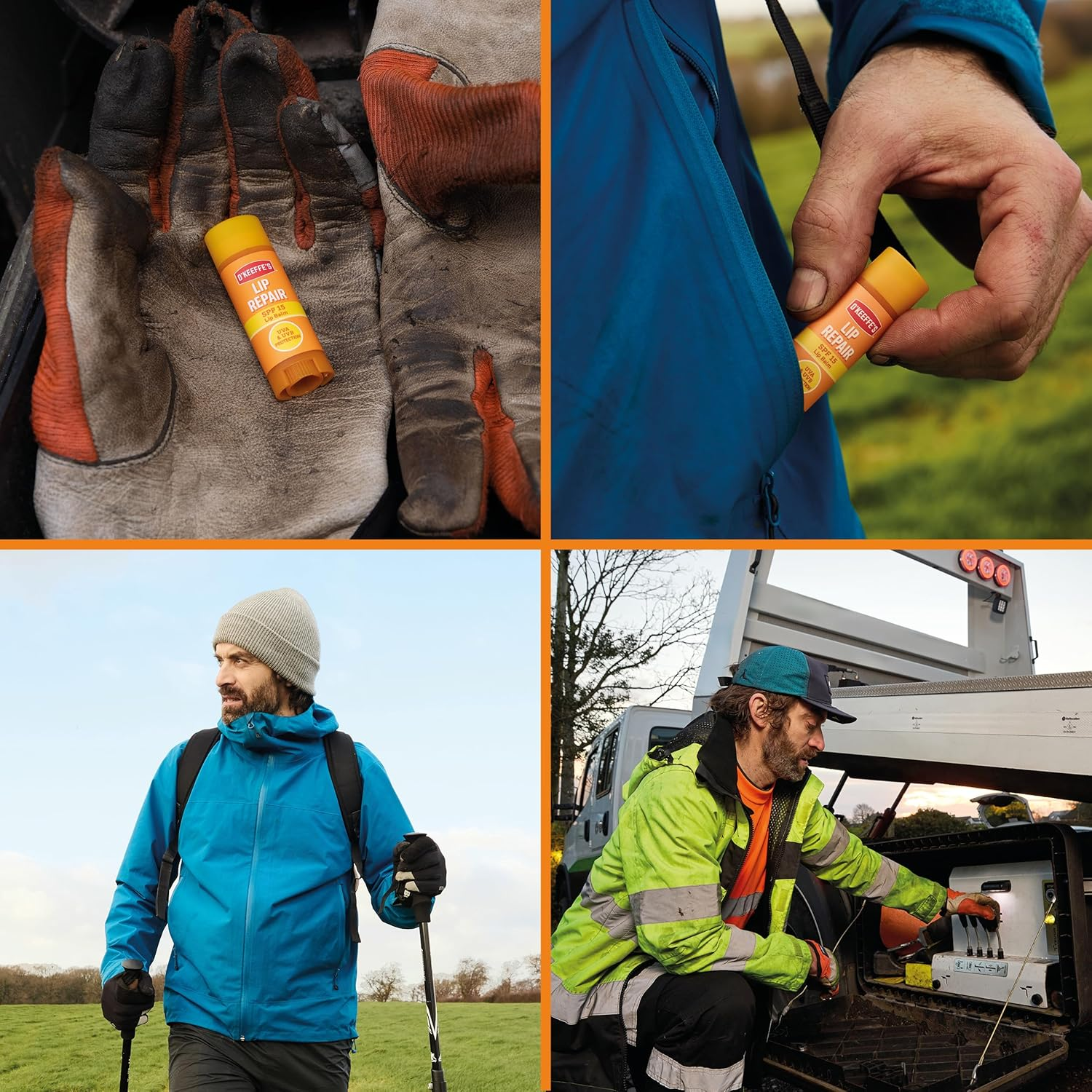 O'Keeffe'S Lip Repair SPF15 Balm, Opaque, 4.2 G (Pack of 3) image number 5