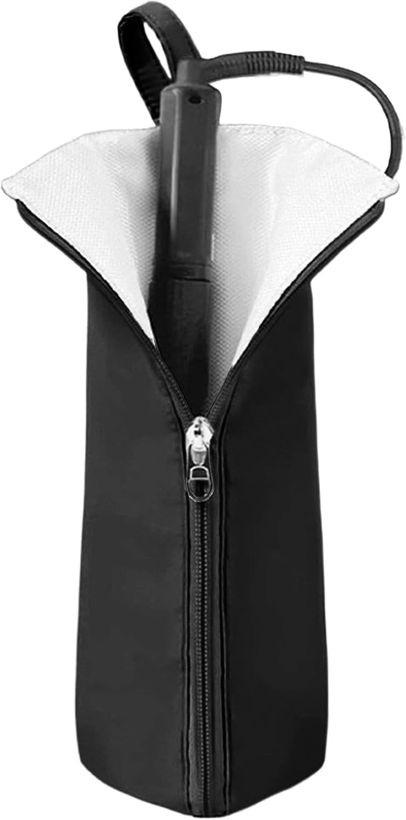 Hair Iron Holder | Hangable Iron Holder - Styling Straightening Tool Travel Pouch Heat Resistant for Desk Organization