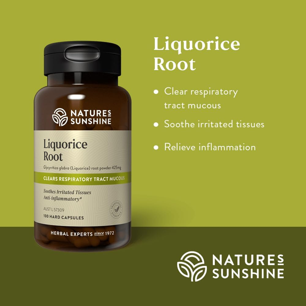 Nature'S Sunshine Liquorice Root 100 Capsules image number 4