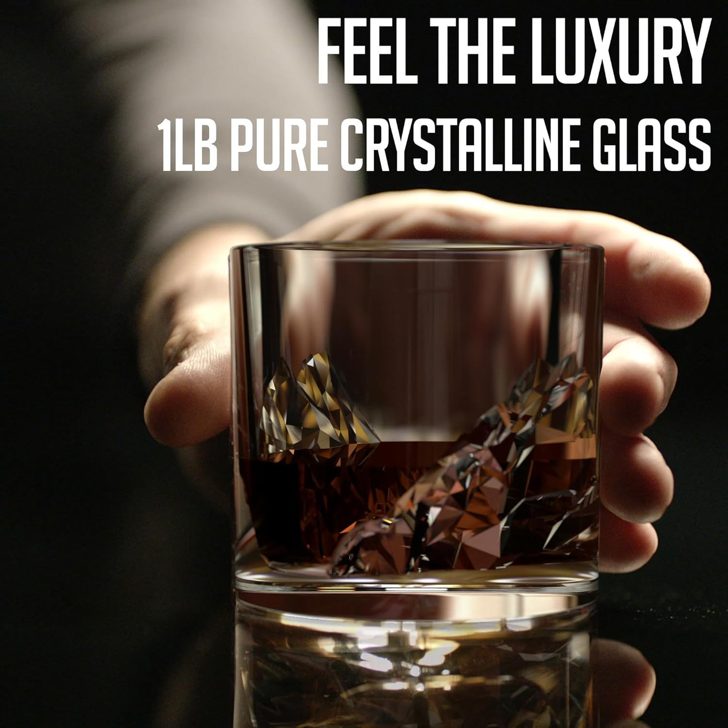 Liiton Grand Canyon Whiskey Glasses, 8.4 X 8.4 X 8.4 Cm (Set of 2) image number 5