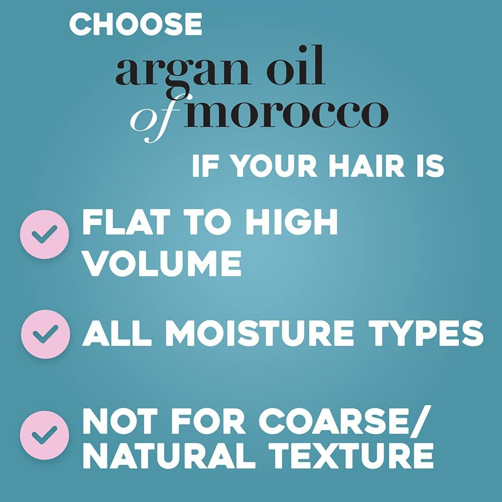 OGX Renewing + Argan Oil of Morocco Voluminous Mousse, 8 Ounce image number 6