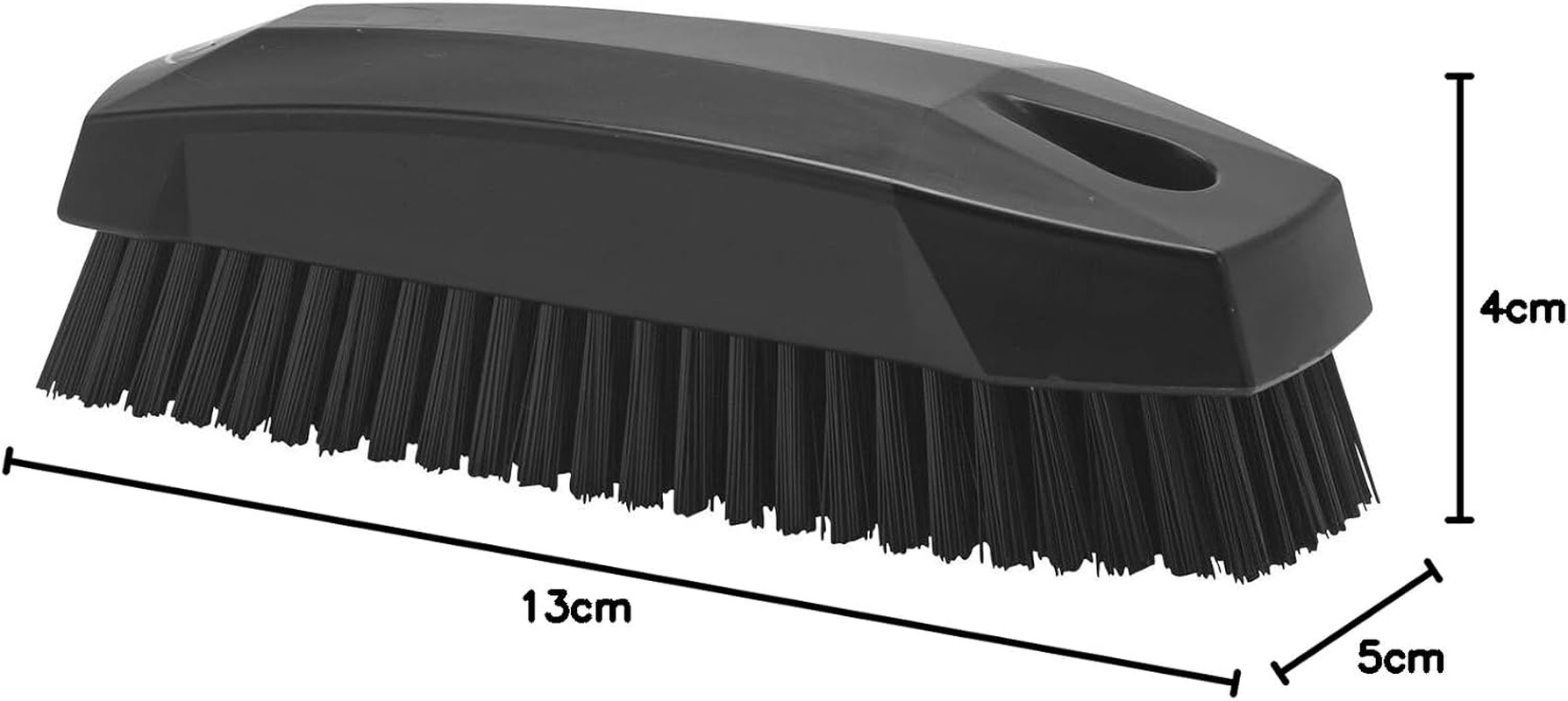 Vikan, Black Brush,Nail,Stiff,Pp/Pbt, 6440 - Black image number 3