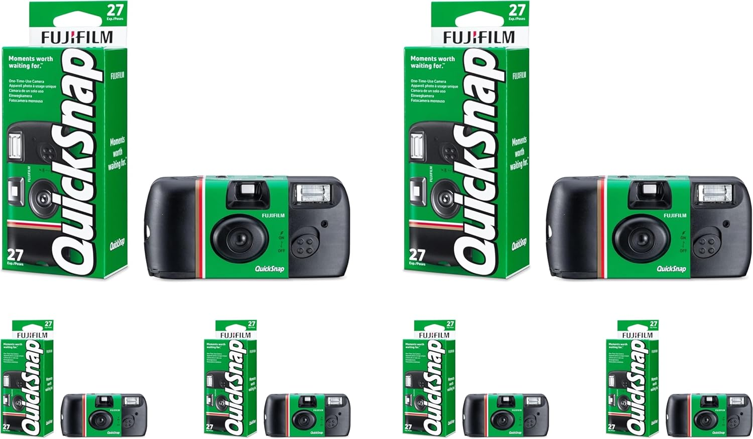 Fujifilm Quicksnap Flash One-Time-Use Disposable Camera (27 Exposures) Loaded with 135 (35Mm) ISO 400 Colour Negative Film image number 6