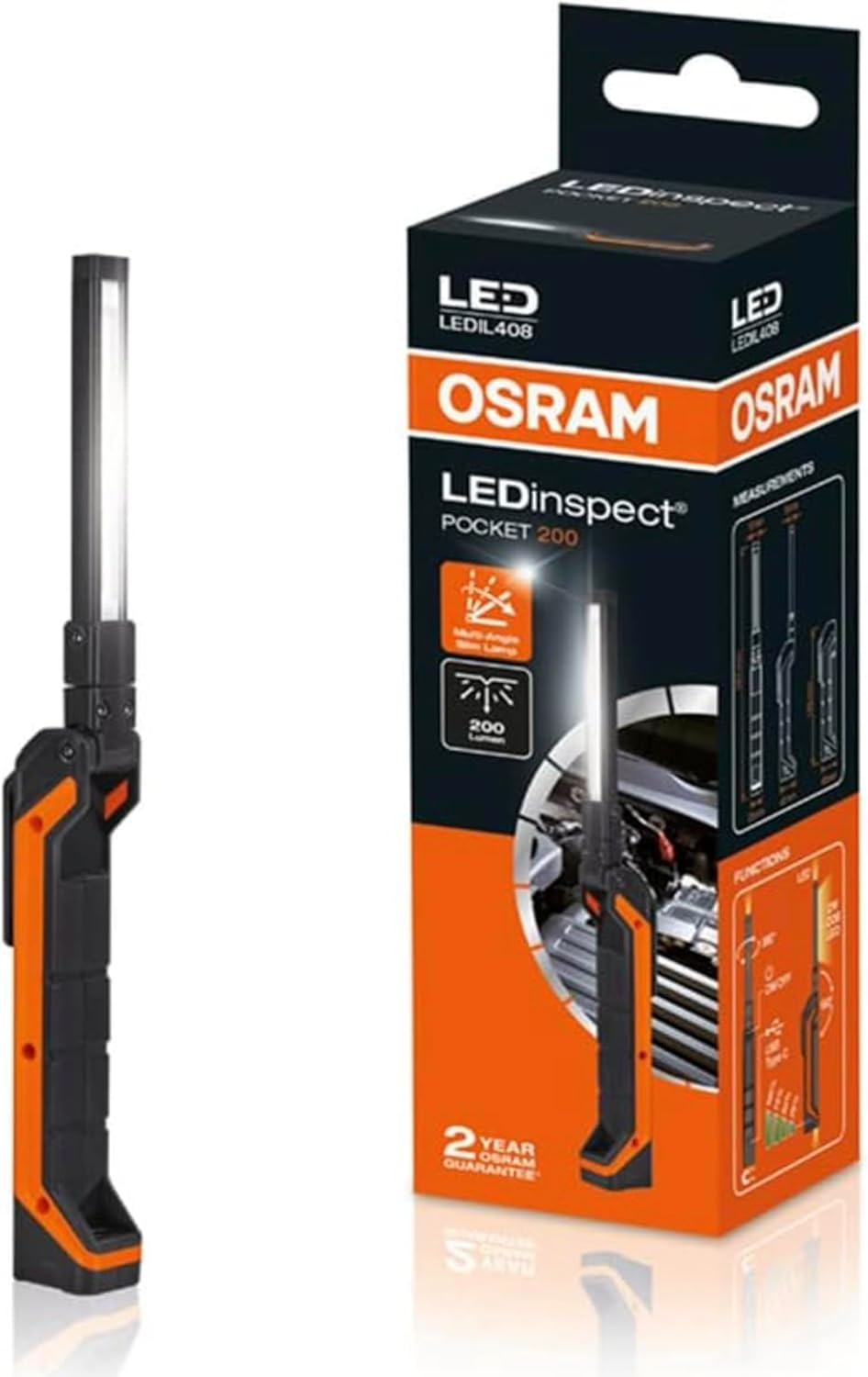 Osram Ledinspect&reg; Pocket 200 Hand Inspection Light