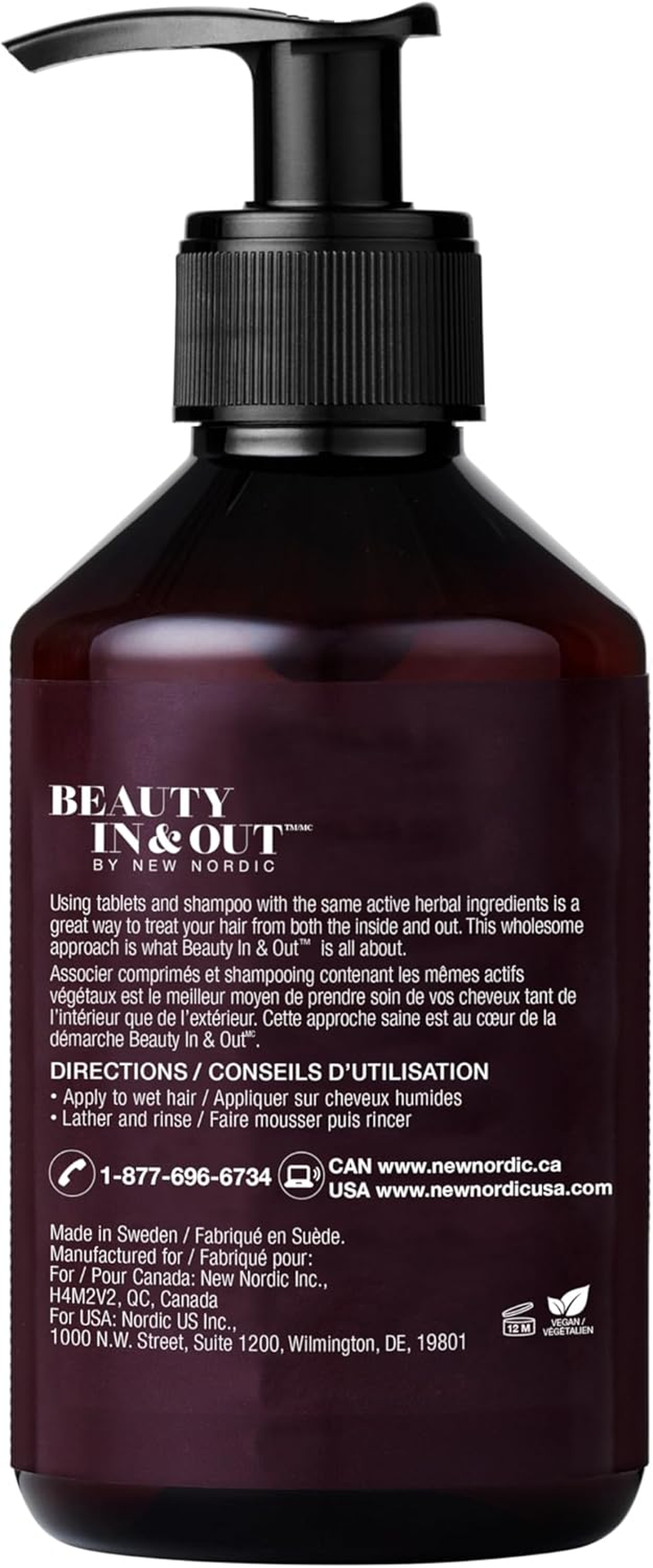 New Nordic Hair Volume Hair Shampoo 250 Ml image number 2