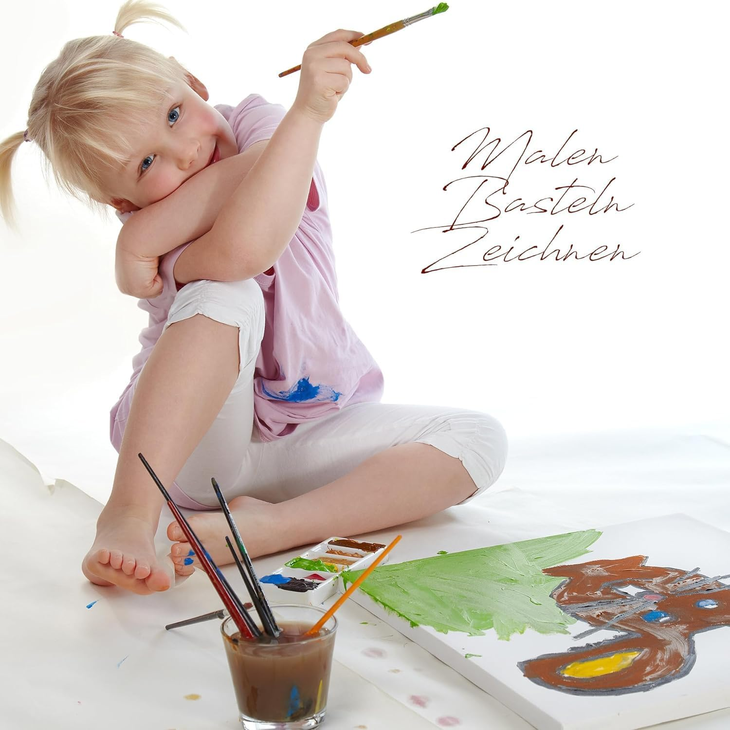 Edition D&uuml;rer Drawing Pad - 5 Colouring Pads DIN A4, 20 Sheets Each 120 G/M&sup2;, 2 Designs (No Selection Possible) image number 4