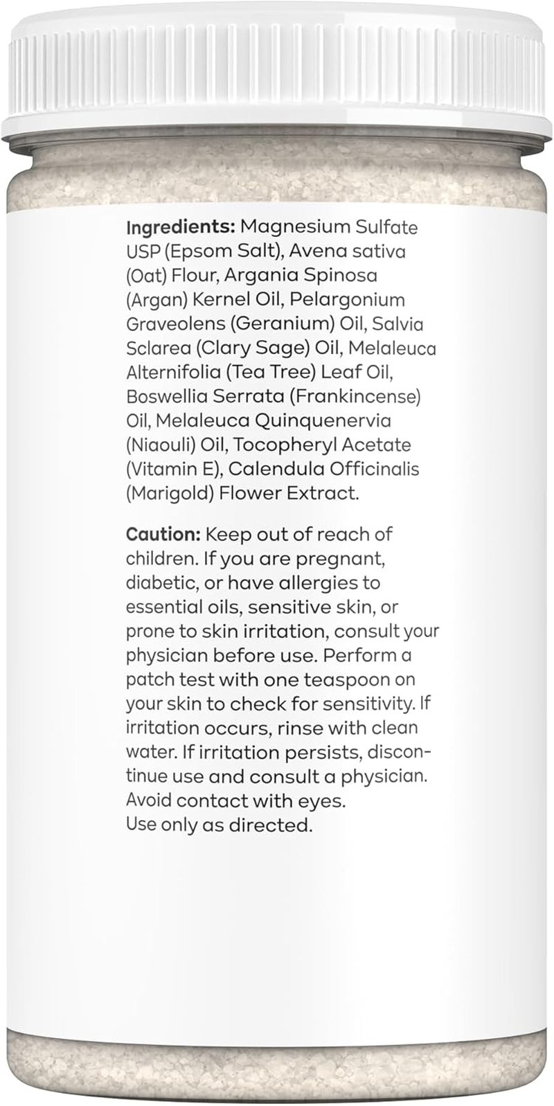 PURPUR Sitz Bath Soak Salts 32 Oz &ndash; Hemorrhoid Treatment for Women & Men, Postpartum Pain Relief, Epsom Salt Bath Soak with Colloidal Oatmeal, Frankincense, Calendula & Niaouli image number 4