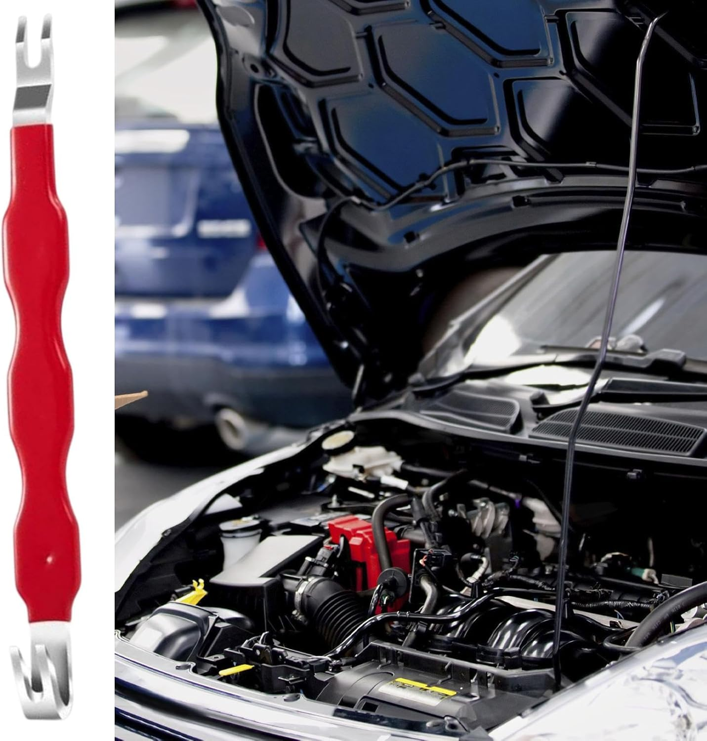 Automotive Electrical Terminal Connector Separator Removal Tool, Double Ended Design Auto Puller Tool for Vehicle Plug, Ignition Wire, Universal Remover Tools for Car Truck System image number 6