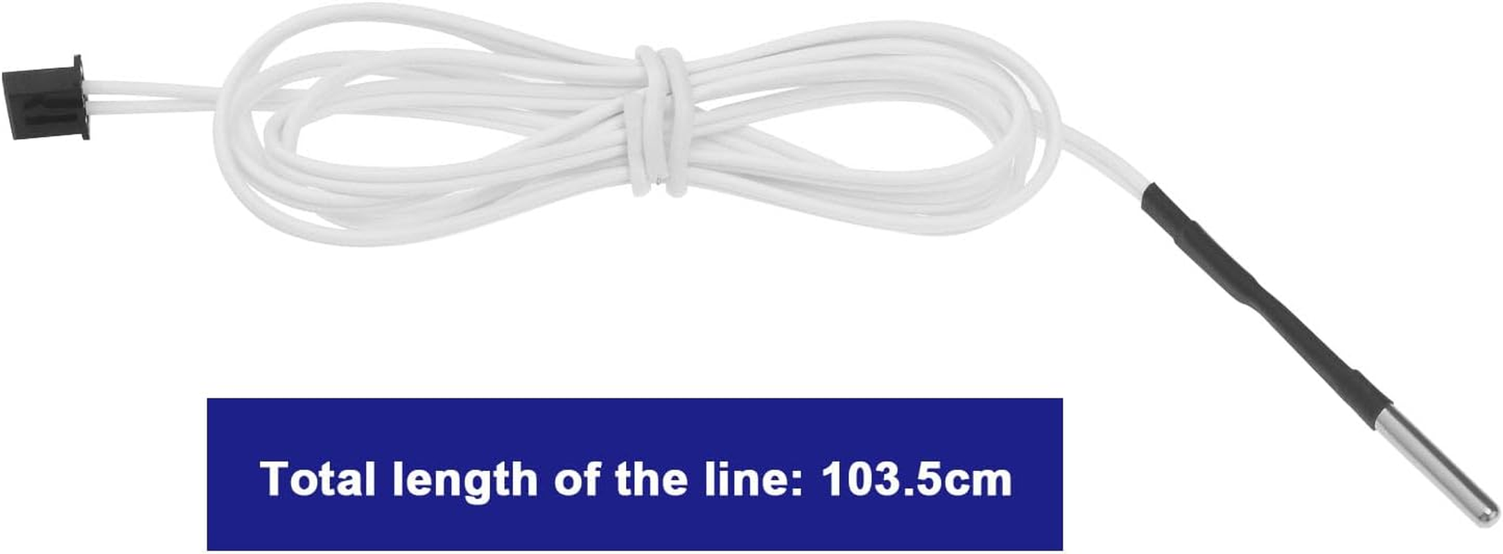 Be in Your Mind 1 Set 3D Printer Heater Block Kit 3D Printer Sensor Heater Block 3D Printer Thermistor Enclosure Cable Heating Block Compatible with E3D V6 Clone image number 6