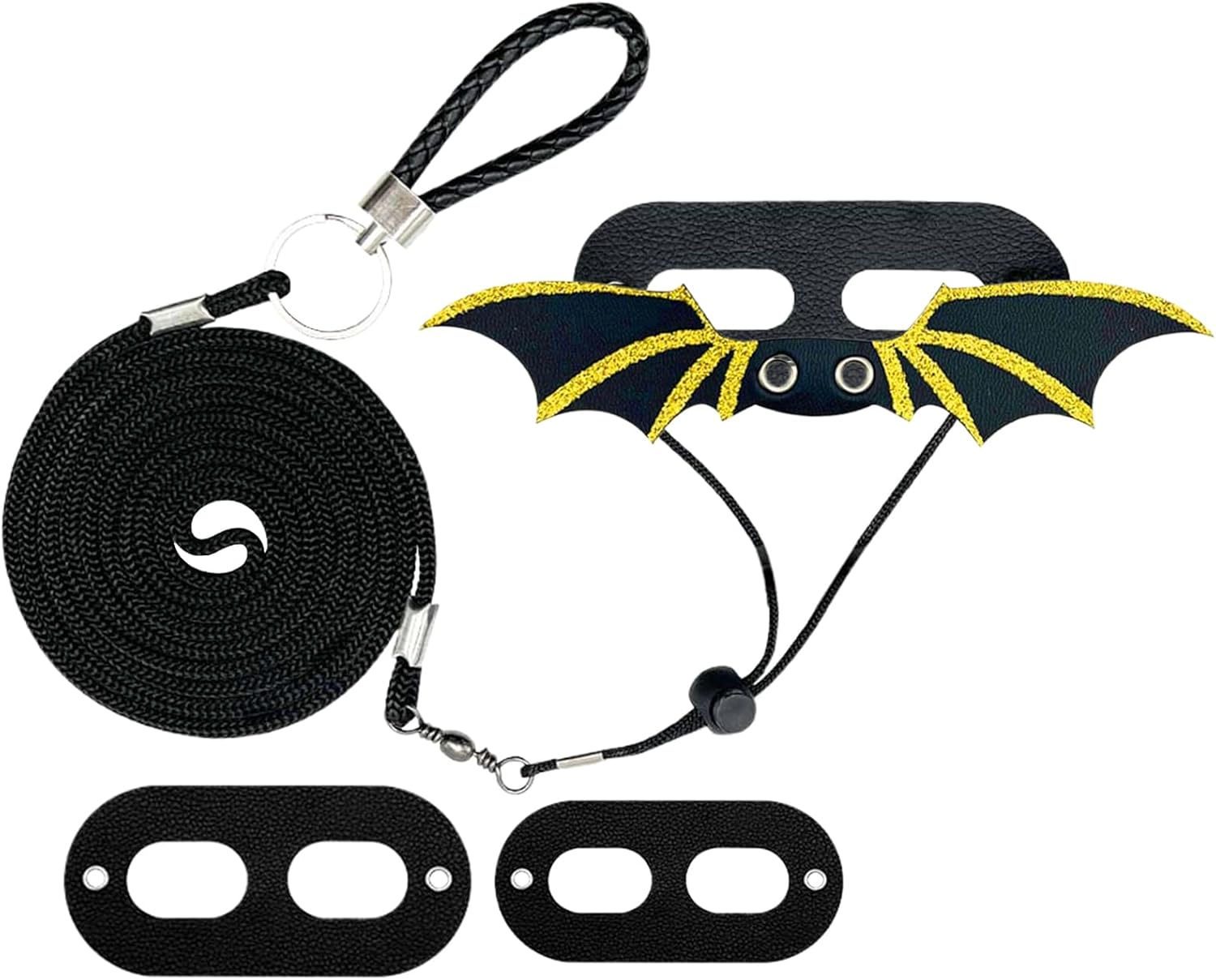 Bearded Dragon Harness | Bearded Dragon Cord and Harness Set | Adjustable Traction Accessories for Reptile Small Pets Turtle Hamster Travel Animal Escape Proof Walking Training