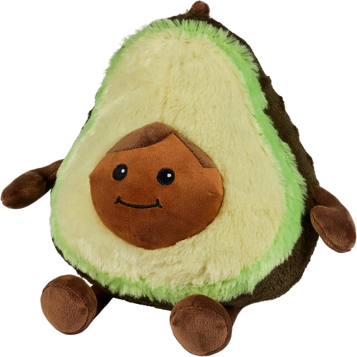 Warmies Plush Avocado Microwavable Weighted Teddy with French Lavender Scent, Hot or Cold Wheat Bag for Cool Relaxation and Warm Relief image number 2