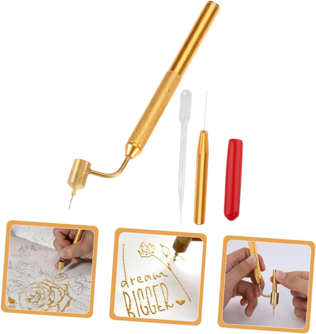 2Pcs Quick Car Paint Repair Fluid Pen Fine Liner Pen Car Scratch Repair image number 5