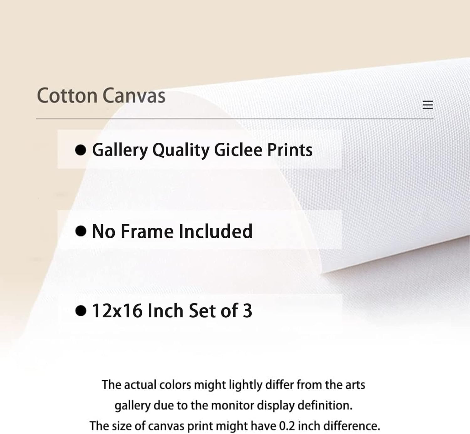 Bear Canvas Wall Art Set of 3 Teddy Bear Prints - Baby Boy & Girl Nursery Pictures - Moon Star Cloud Neutral Theme - 12X16 Inch Unframed image number 5