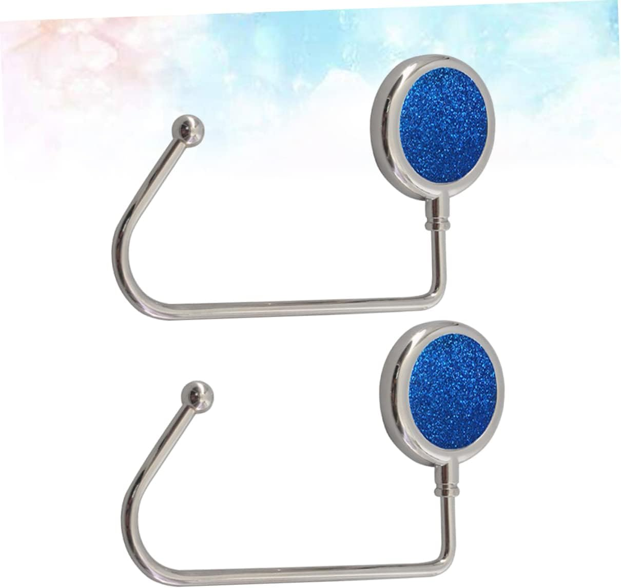 CONGARTENO 2Pcs Alloy Handbag Hook Bag Hooks for Backpack Schoolbag Table Desktop Holders Handbag for Hanging Purse