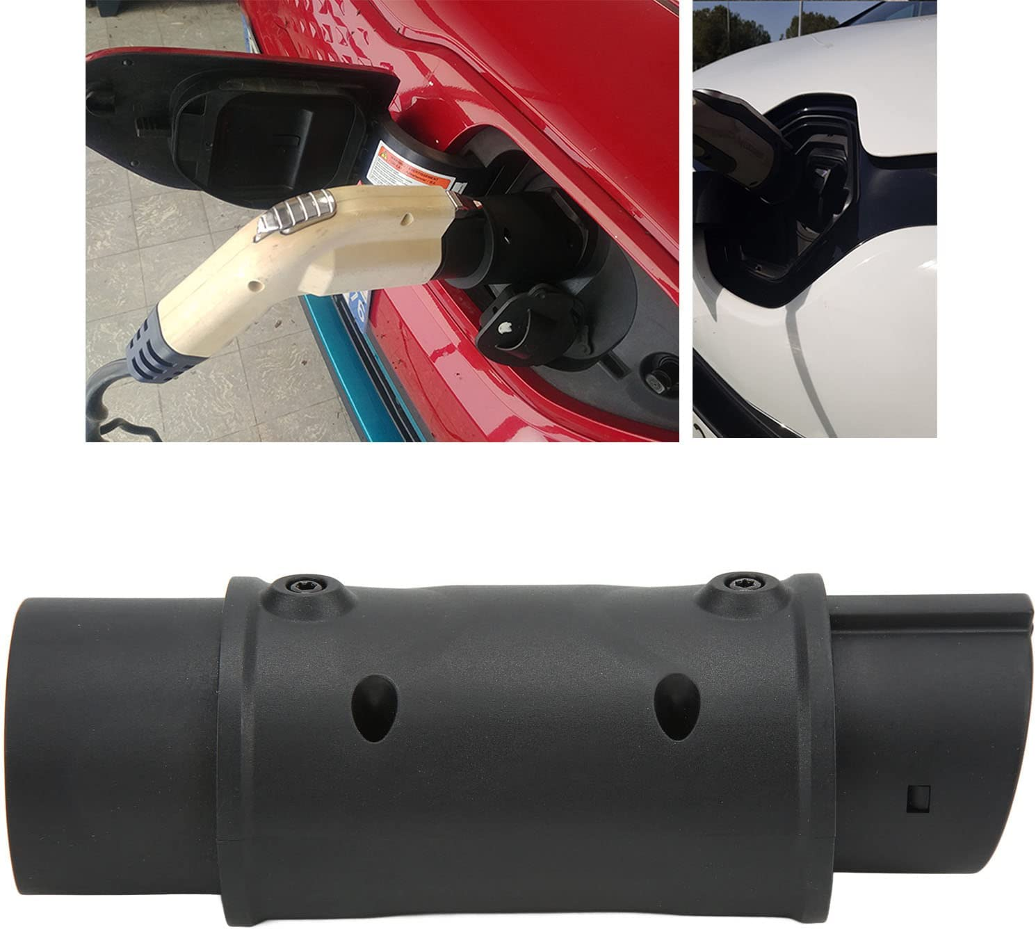 Evs Adapter, 16A 32A Universal EV Adapter Type 2 to Type 1 Connector IP54 EV Connector UL94 V 0 Flame Retardant EV Converter image number 5