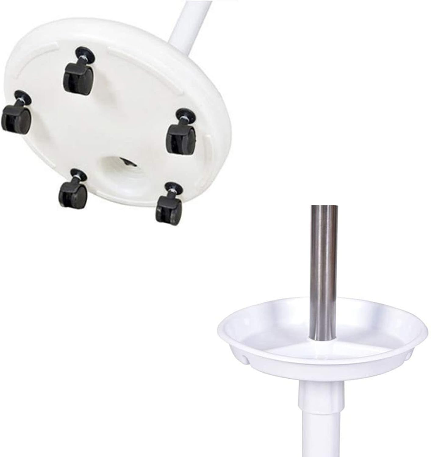 Led Floor Standing Magnifying Lamp, Floor Cold Light Magnifier, Stand Lamp Glass Adjustable Rolling Diopter Salon Spa Beauty Makeup Skincare Nail Tattoo Light Magnifying Tool XXZ image number 5