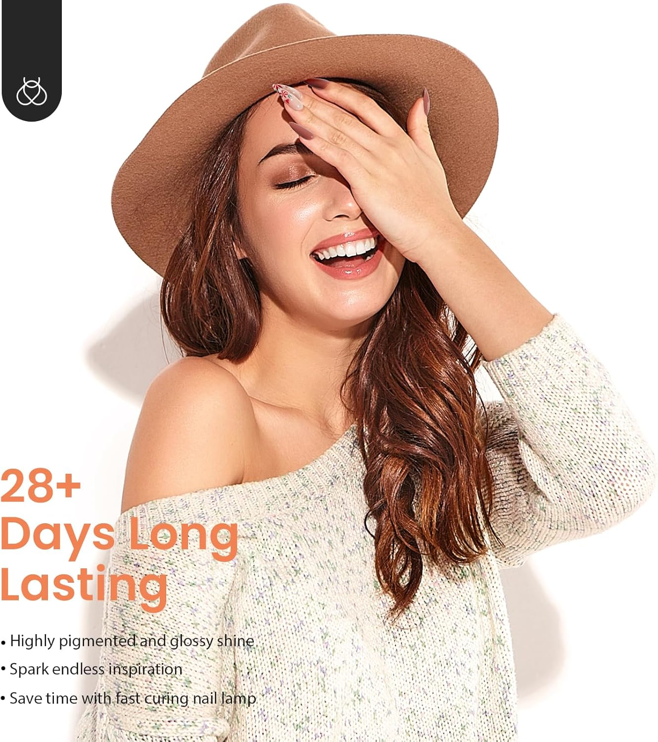 Beetles 28Pcs Gel Nail Polish Starter Kit with U V Light 36W LED Nail Lamp 12 Fall Gel Nail Polish Colors Gel Base Top Coat Pink Green Glitter Gel Polish Set Salon DIY Home Nail Decoration image number 2