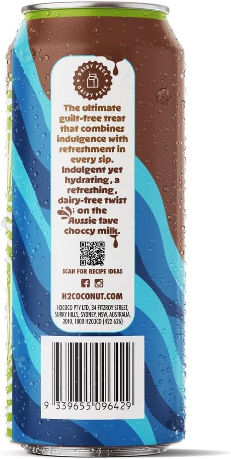 H2Coco Pure Coconut Water, 12 X 500 Ml, Pure Coconut Water with Chocolate image number 2