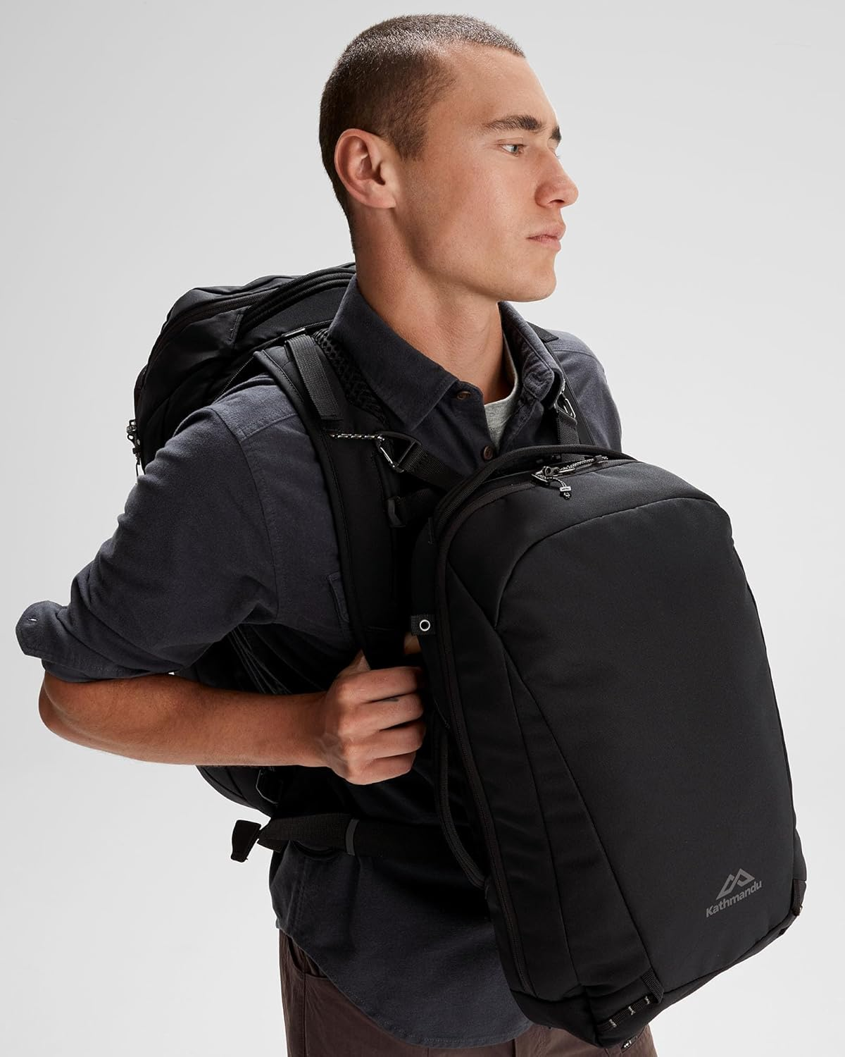 Kathmandu Litehaul plus 1 V3-12L Unisex Black Stingray 12LTR