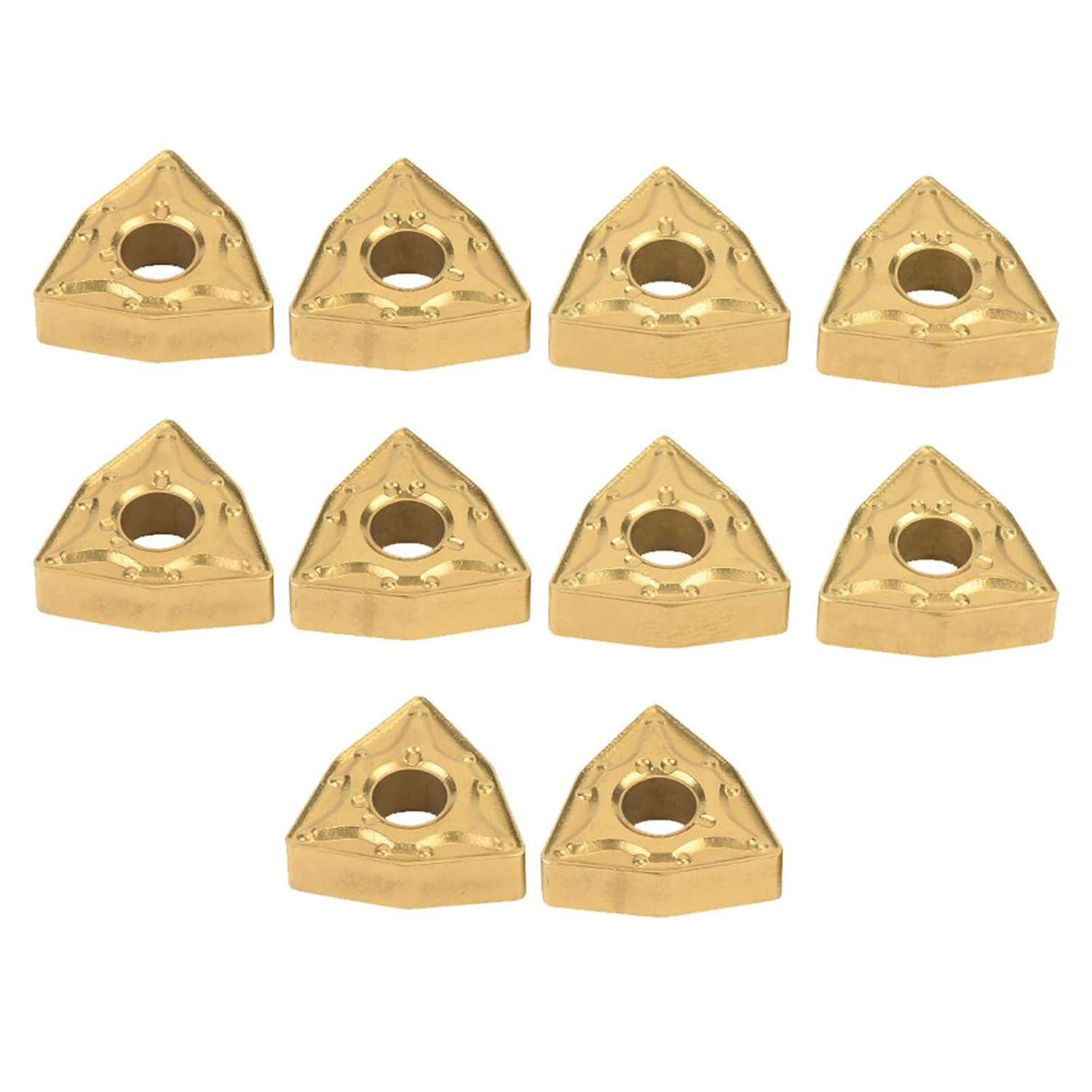 Domary 10PCS WNMG 432 WNMG0804 CNC Inserts Carbide Insert Lathe Turning Tool for Metalworking image number 5