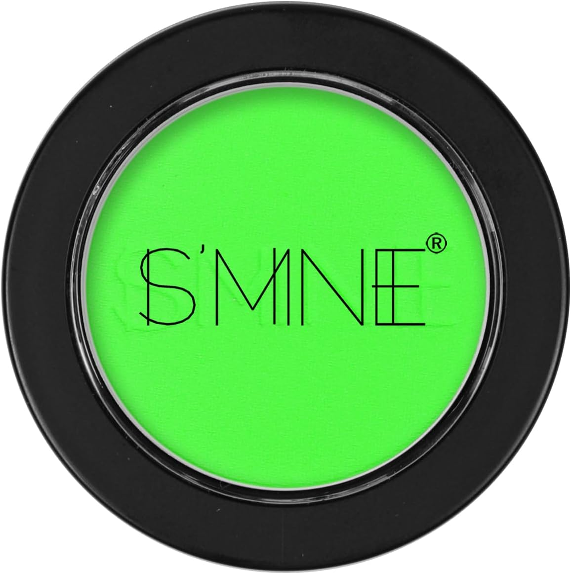 IS'MINE Single Green Matte Eyeshadow Powder Palette High Pigment, Longwear, Intense Color Best Green Eyeshadow - Blue image number 2