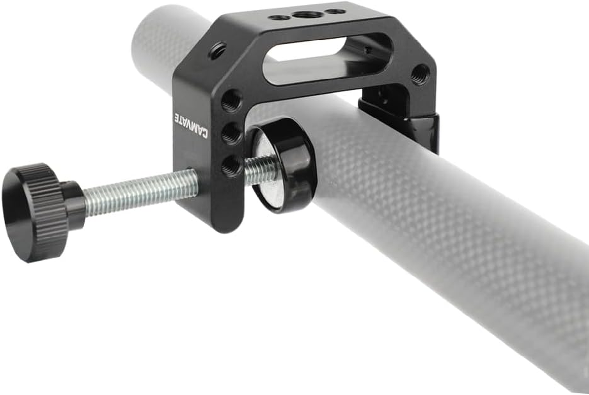 CAMVATE Aluminum C-Clamp(Small+Large) with 1/4"-20 & 3/8"-16 Thread Hole for Photographic image number 5