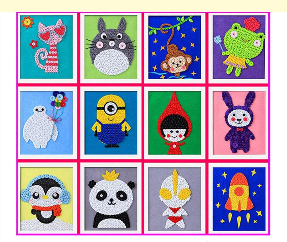 EMAAN 650 Pieces of Christmas Craft Buttons of Various Sizes 2 and 4 Holes round Craft Buttons - DIY Crafts, Children'S Button Painting, Button Bouquets (Red, Green and White) image number 3