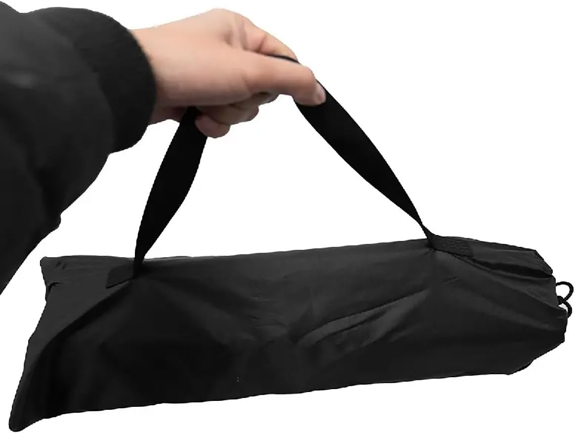 AIMALL Outdoor Folding Chair, Ultra-Light Portable Camping Stool, Sponge-Filled Oxford Fabric Seat, Adjustable Backrest, Ideal for Camping, Fishing, 16.54" Height - Brown image number 7