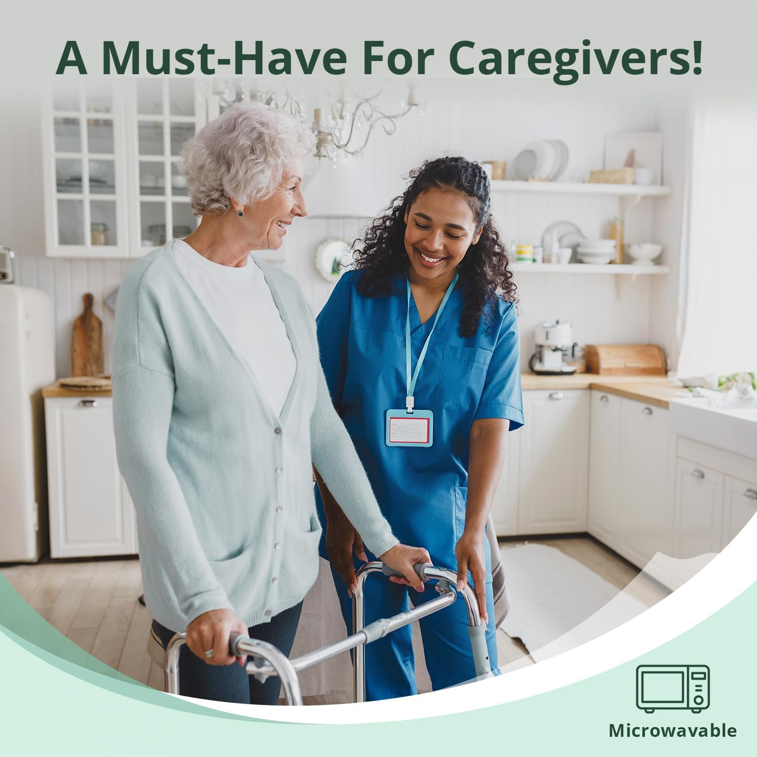 Whyworry XL Wet Wipes for Adults, 20 X 30 Cm Extra Large Body Cleaning Wipes with Aloe & Vitamin E, Extra Thick Adult Washcloths for Elderly & Incontinence, Unscented, 55 Count image number 2