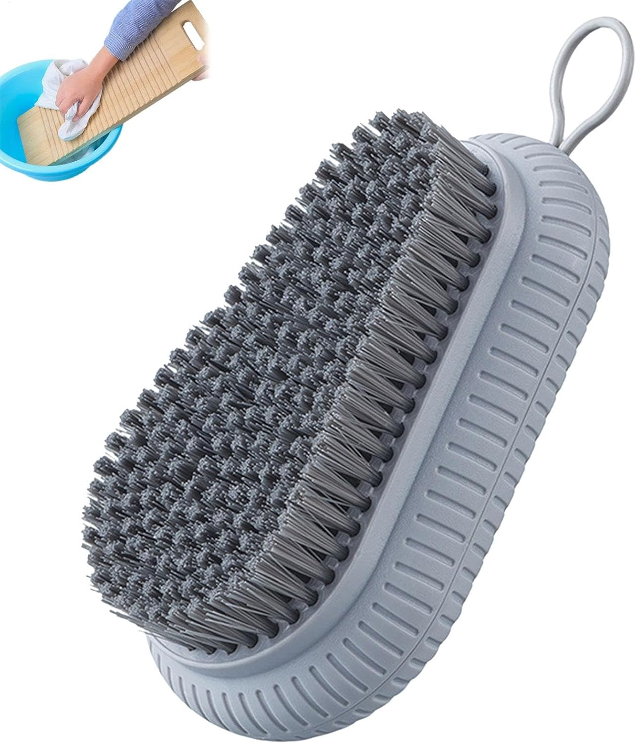 Nail Brush for Cleaning - Nail Cleaning Brush, Ergonomic Nail Brush Non Slipped Nail Cleaning Brush - Practical Nail Brush Clean Brush Brush Scroth O