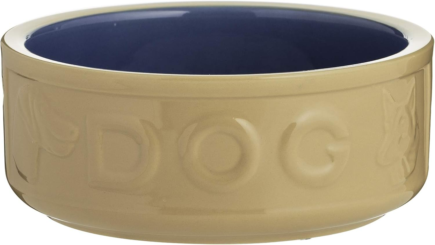 Mason Cash Lettered Dog Bowl Cane, 6-Inch