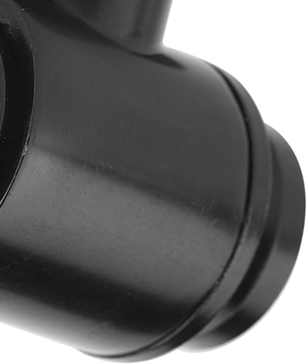 G1/4 Inch Water Cooling Valve, G1/4" Female Black Water Ball Valve with Handle for Computer Water Cooling System image number 5