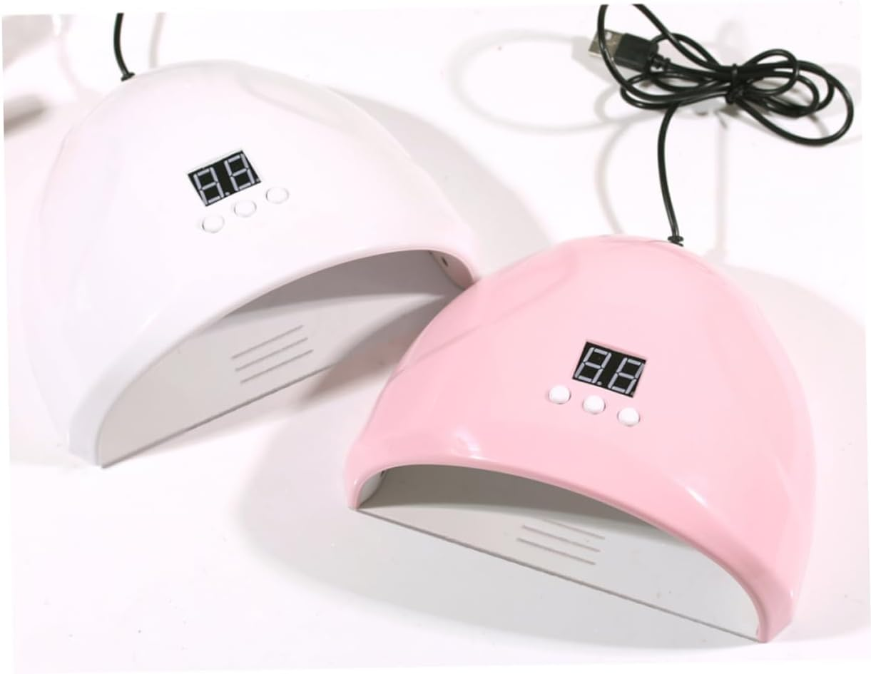 VICASKY 36W Nail Dryer Lamp for Gel Polish Curing Smart Sensor Manicure Tool White Color for Home or Salon Use image number 4