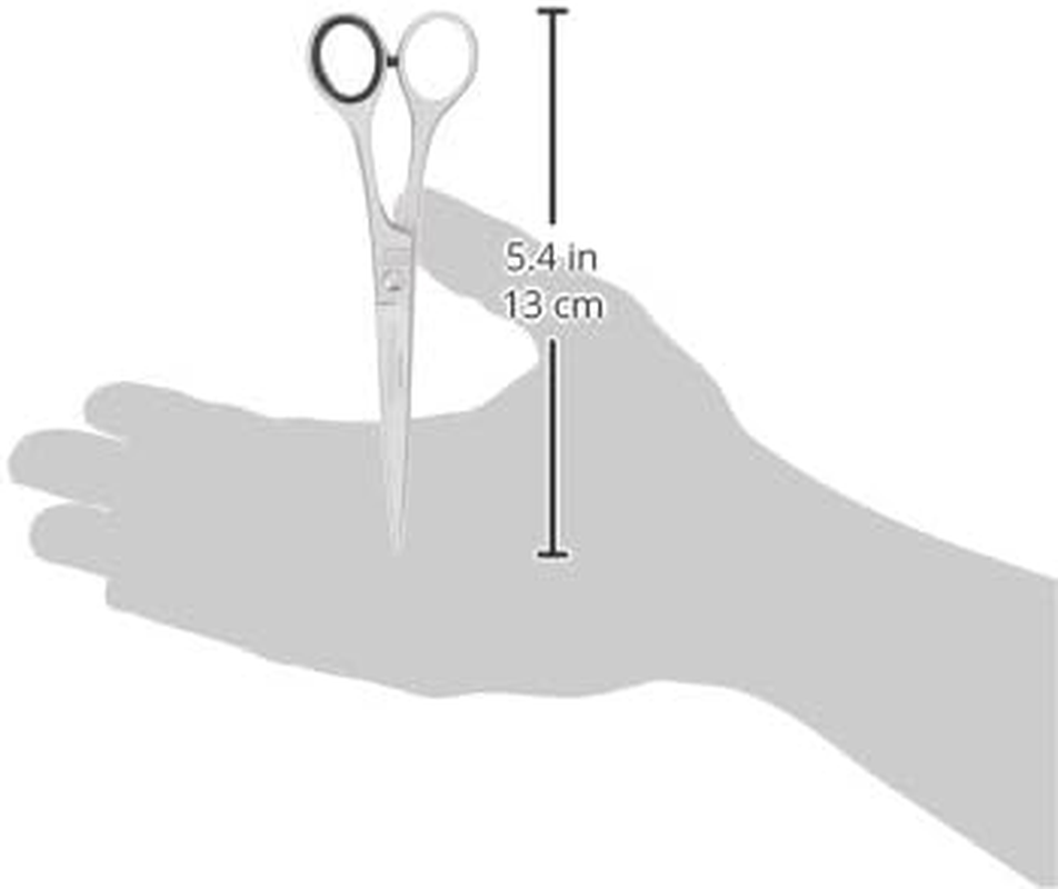 Kiepe Super Coiffeur Micro Scissors, 7-Inch Size, Silver image number 2