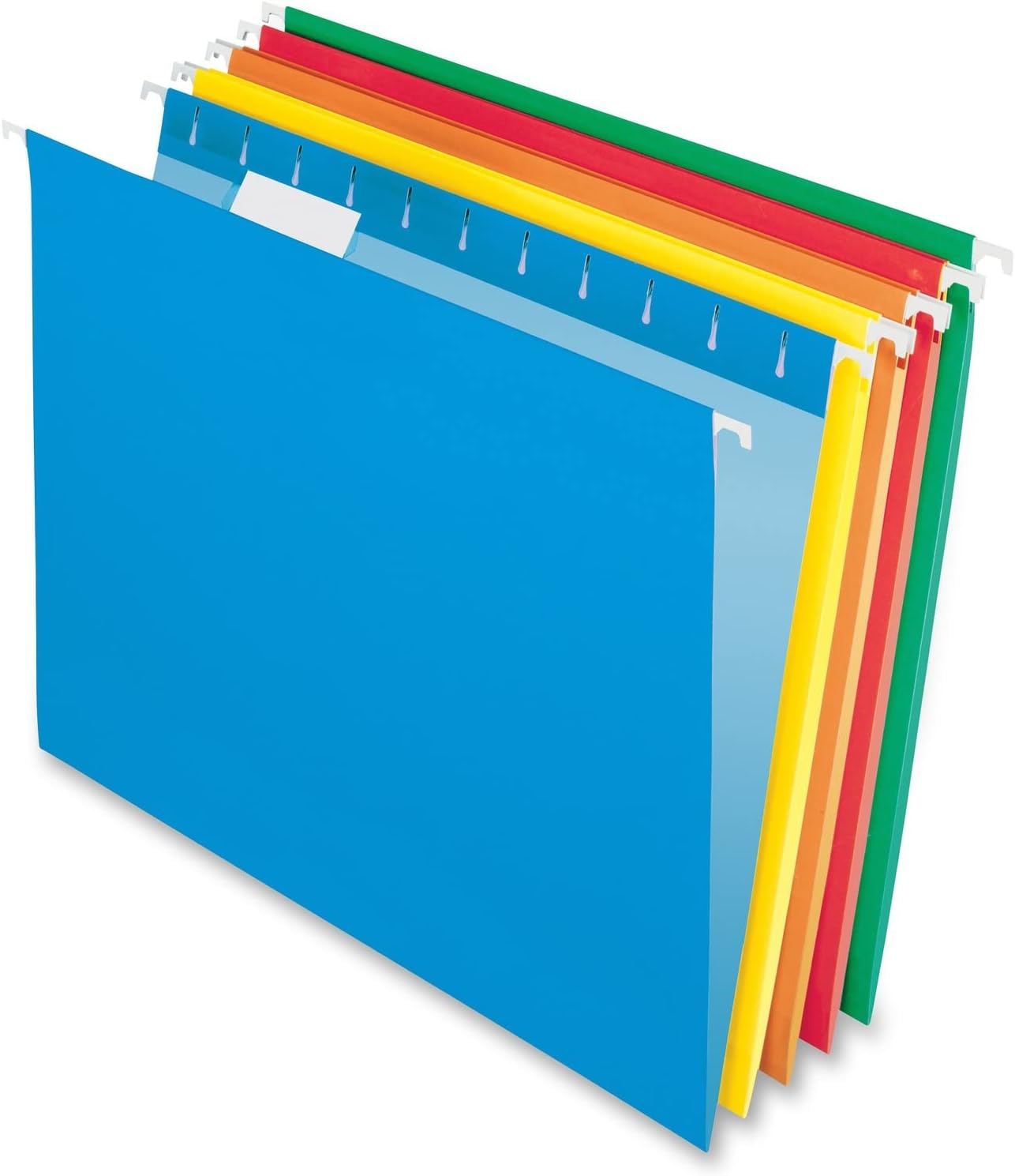 Pendaflex Essentials Hanging Folders, Letter Size, No Tabs, Standard Green, 25 per Box (81600)