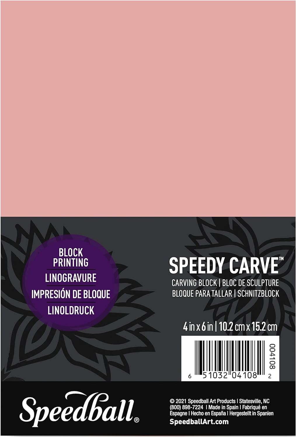Speedball Speedy Carve Block, 4-Inch X 6-Inch Size image number 4