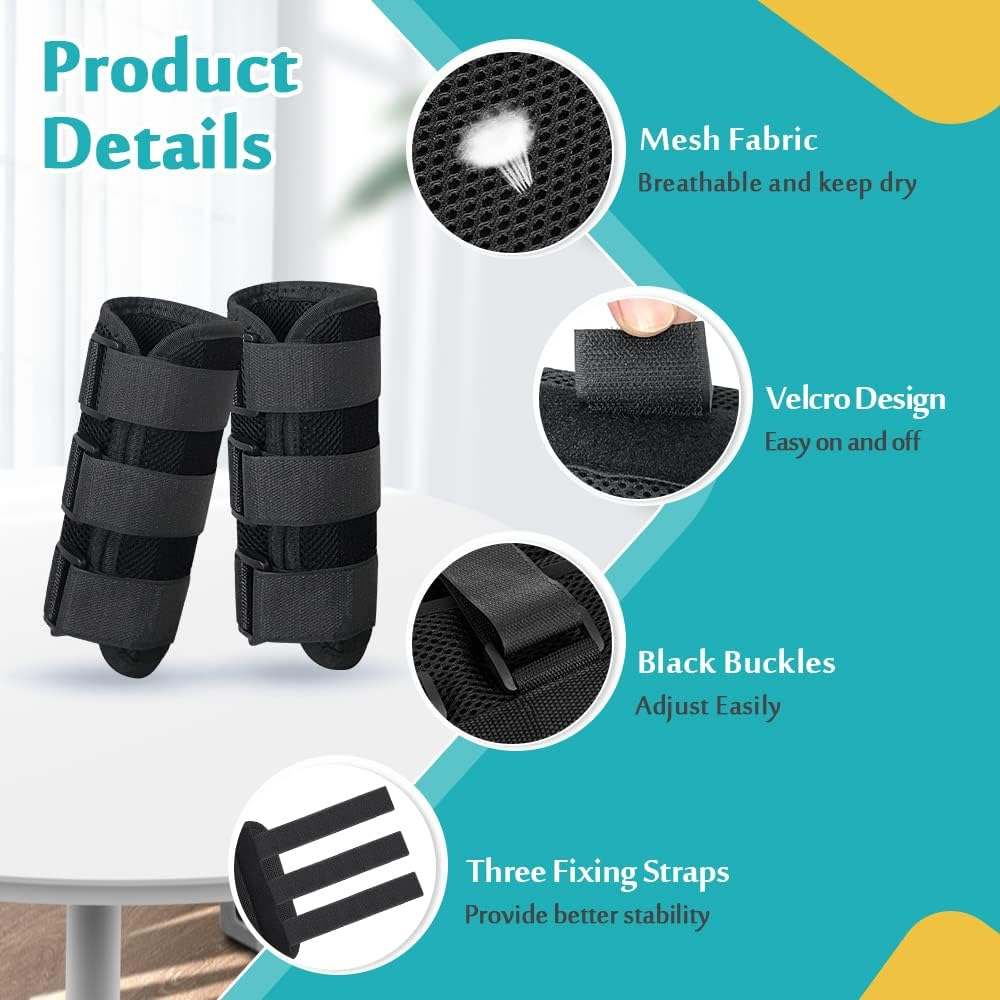 Elbow Splint Cubital Tunnel Brace Ulnar Berve Arm Immobilizer Pediatric Child Elbow Support for Tendonitis Radial Nerve Splint Night Brace Sleeping Elbow Stabilizer Arm Restraints (Small) - S image number 6